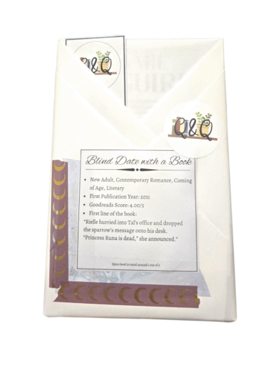 A Blind Date with a Book - New Adult, Contemporary Romance, Coming of Age, Literary