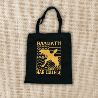 Basgiath War College Tote Bag (Fourth Wing)