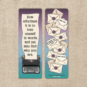Lose Oneself in Words Bookmark | Divine Rivals