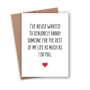 Annoy Someone Card