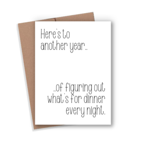 Another Year Together Card