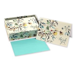 Asian Botanical Thank You Notes