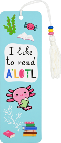 Axolotls Beaded Bookmark