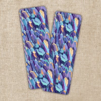 Crystal Ice Pattern Bookmark